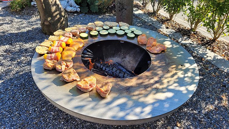 referenzprojekt hochwertige raumkonzepte outdoor feuerring