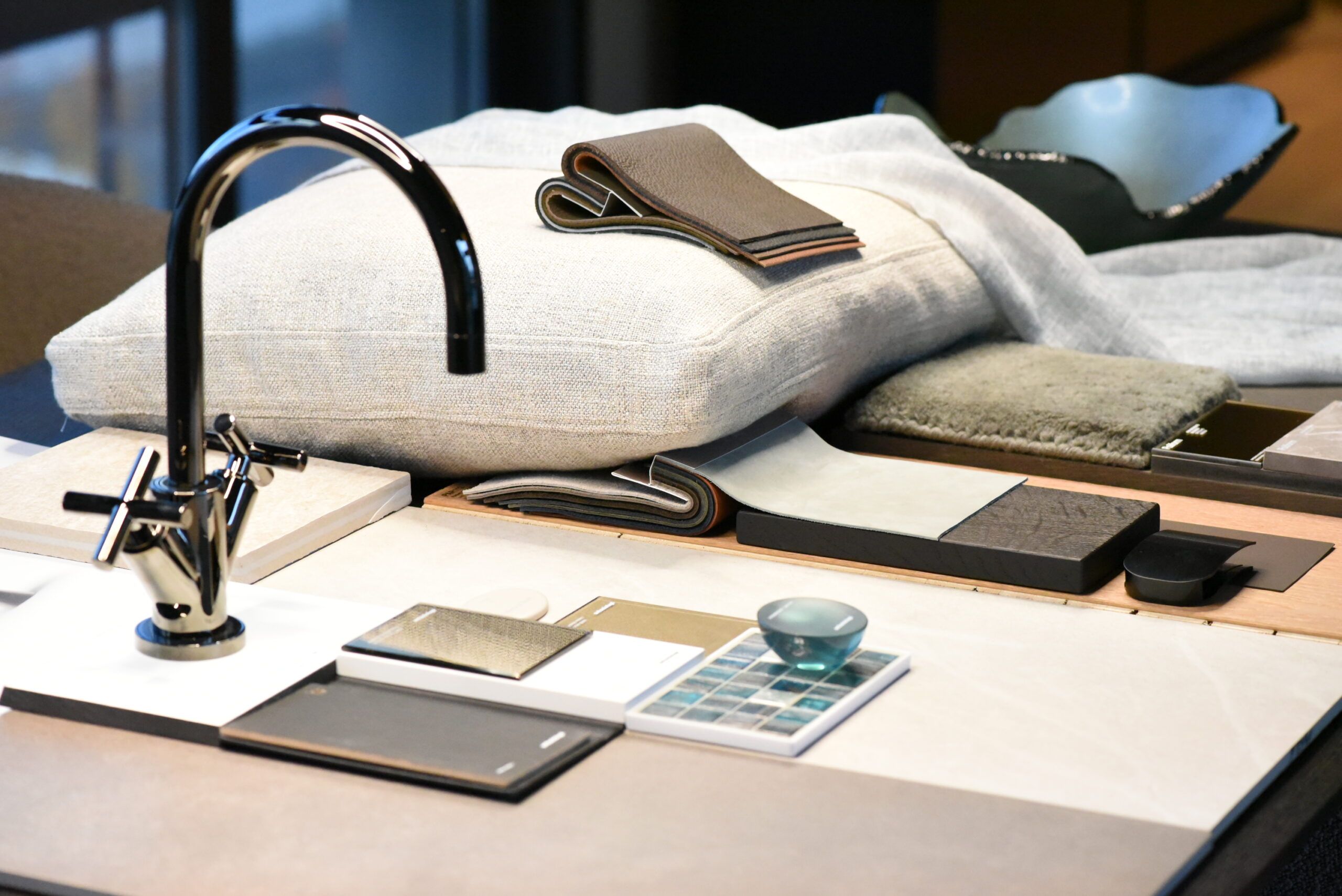 interior design hochwertige möblierung moodboardaus showroom